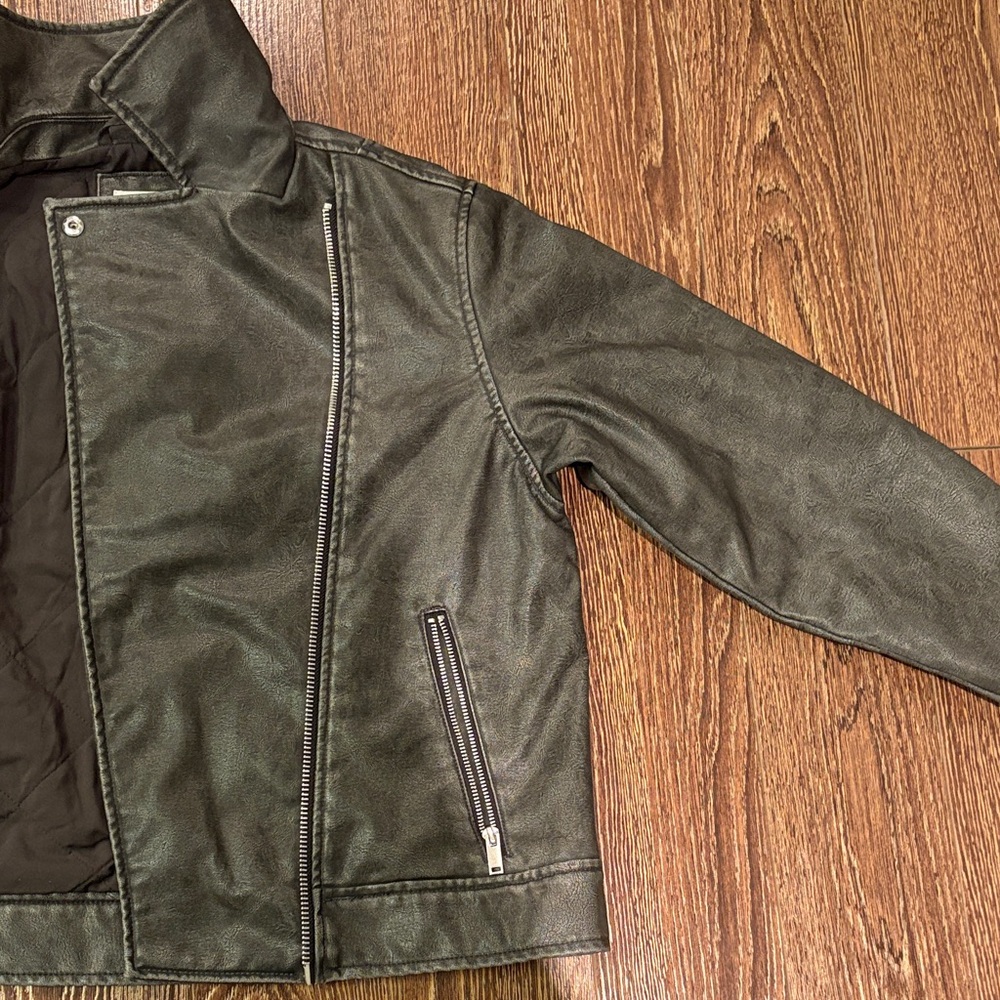 Universal Thread Black Leather Jacket - image 6